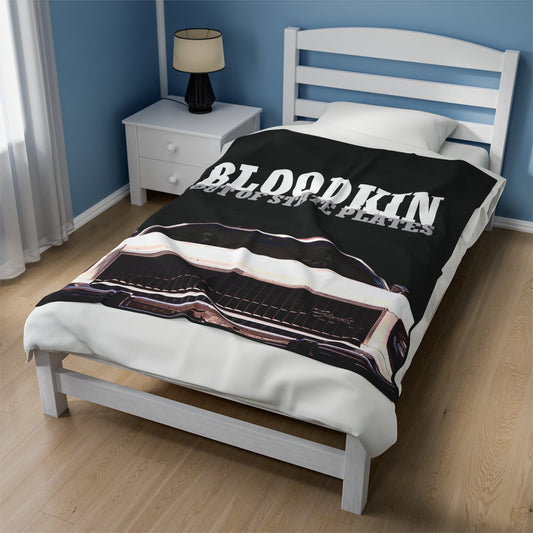 Bloodkin - Out of State Plates - Velveteen Plush Blanket