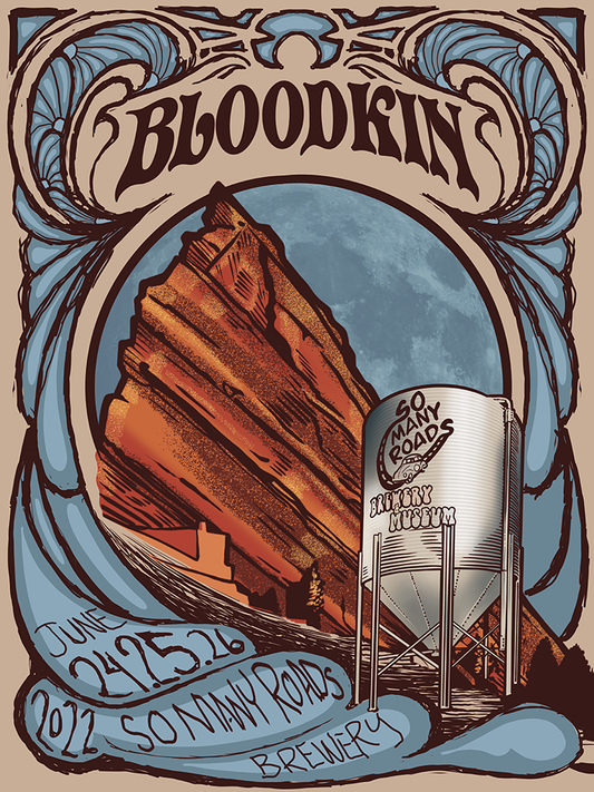 Bloodkin 2022 So Many Roads Poster