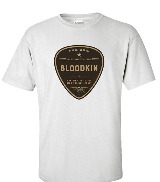 Bloodkin Walk of Fame Shirts - White & Short Sleeve